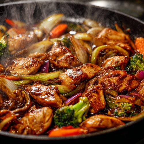 Sizzling Asian Chicken Stir Fry
