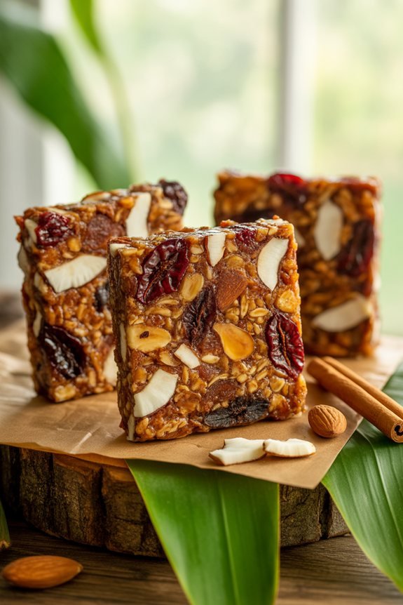 artful jungle inspired energy bars