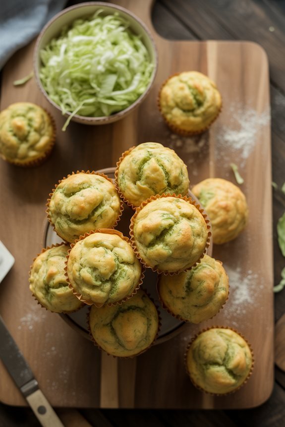 cabbage muffins recipe shared