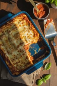 cheesy vegetarian lasagna recipe