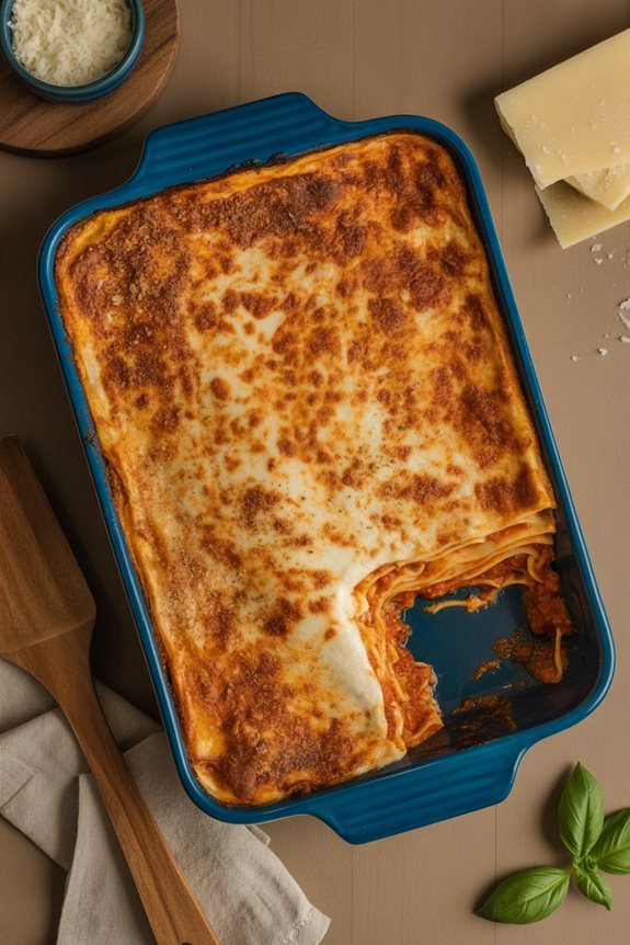 classic family style lasagna comfort