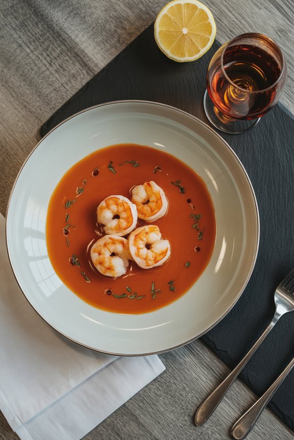 cognac infused luxurious sauce