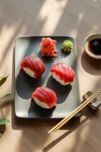 colorful sushi rice balls