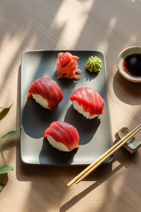 colorful sushi rice balls