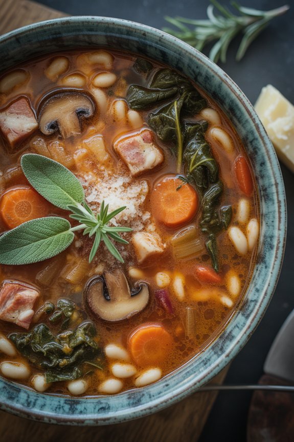 comforting fall vegetable soup