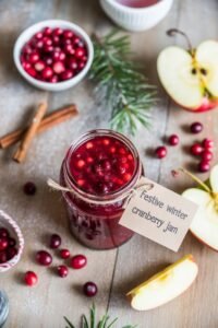 cranberry jam for festivities