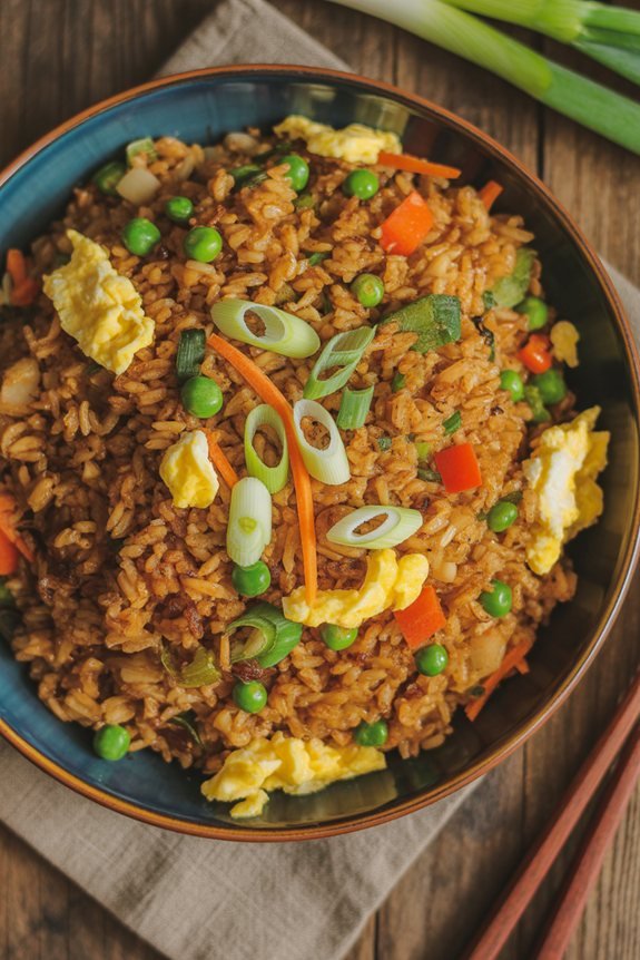 delicious homemade fried rice