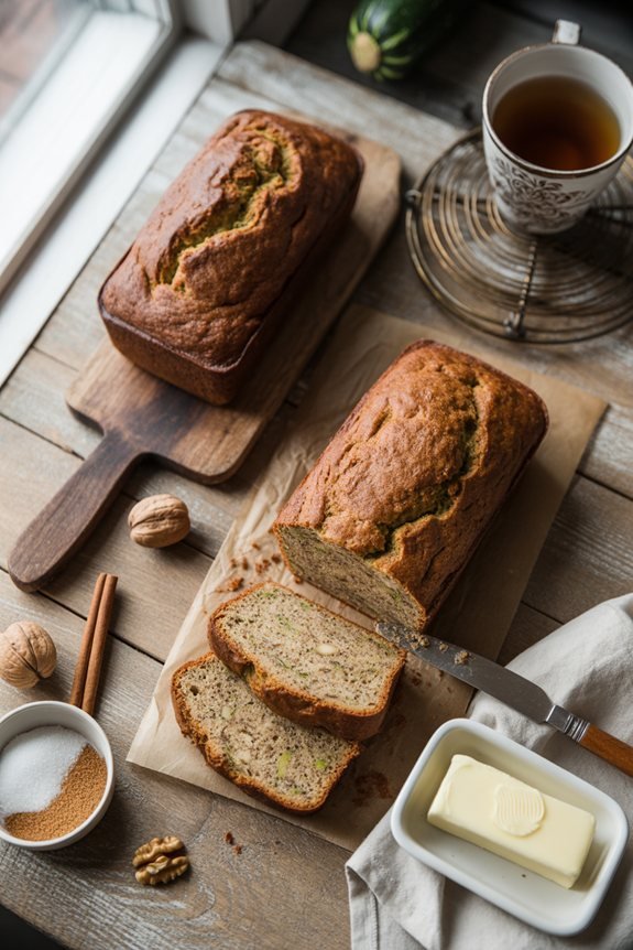 delicious homemade zucchini bread