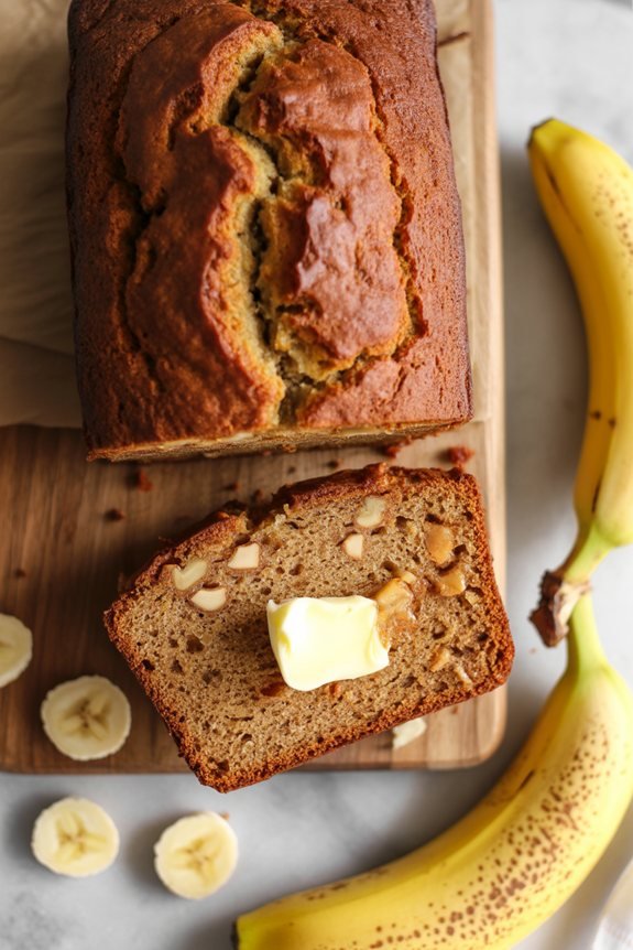 deliciously moist banana bread