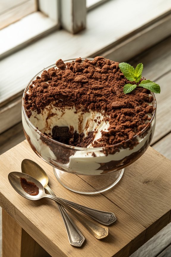 dirt pudding presentation tips