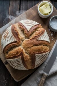 easy homemade rustic bread