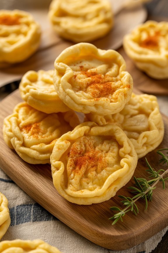 elegant plating for snacks