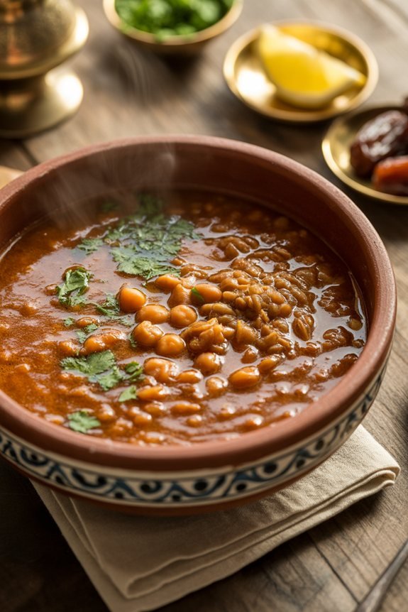 elegant presentation for harira