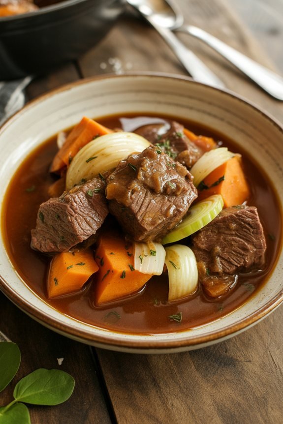 elegant stew plating techniques