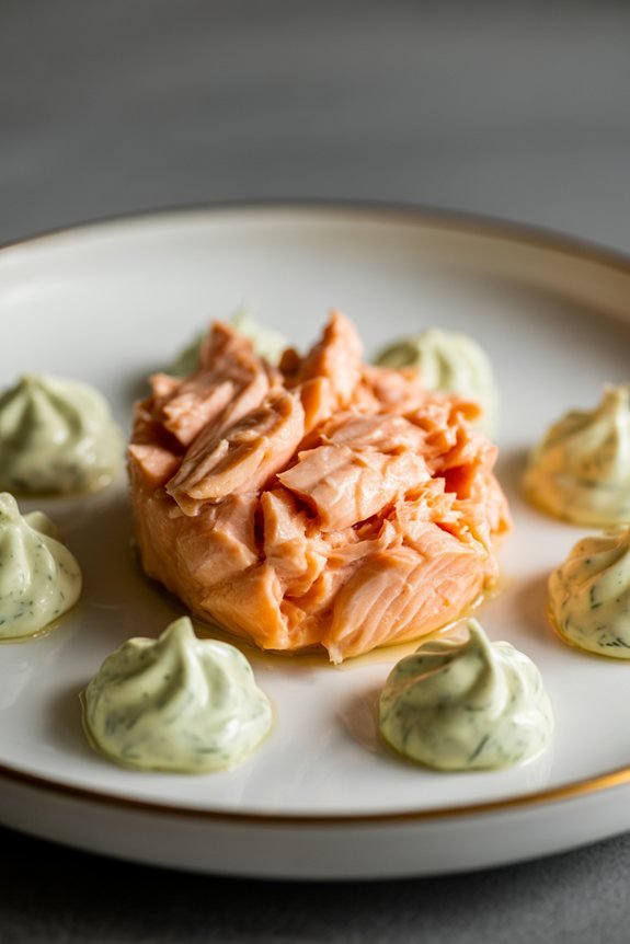 elevate canned salmon presentation