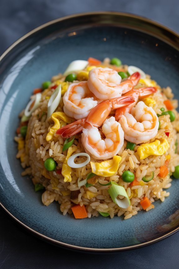 elevate fried rice presentation