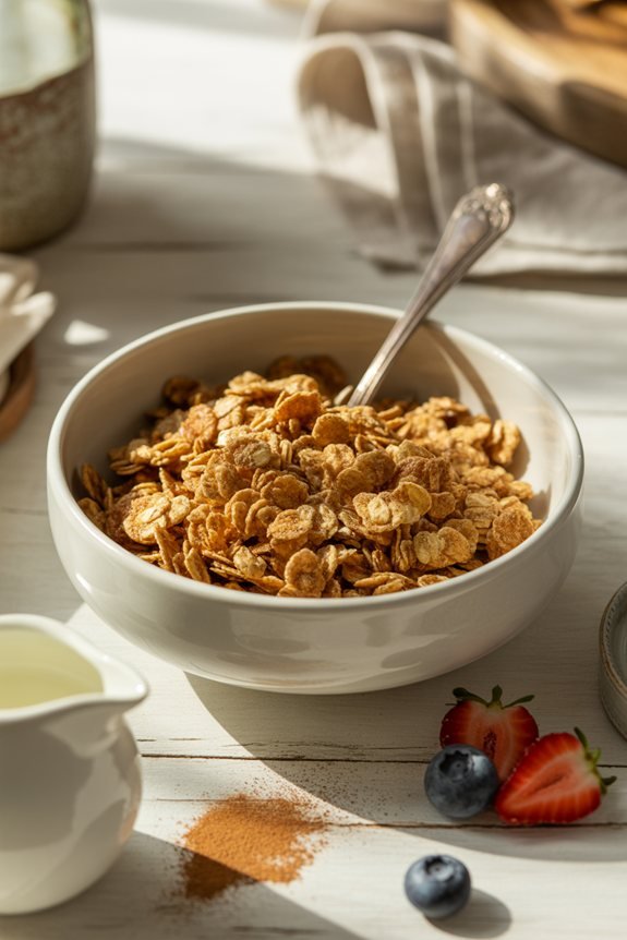 elevate homemade cereal presentation