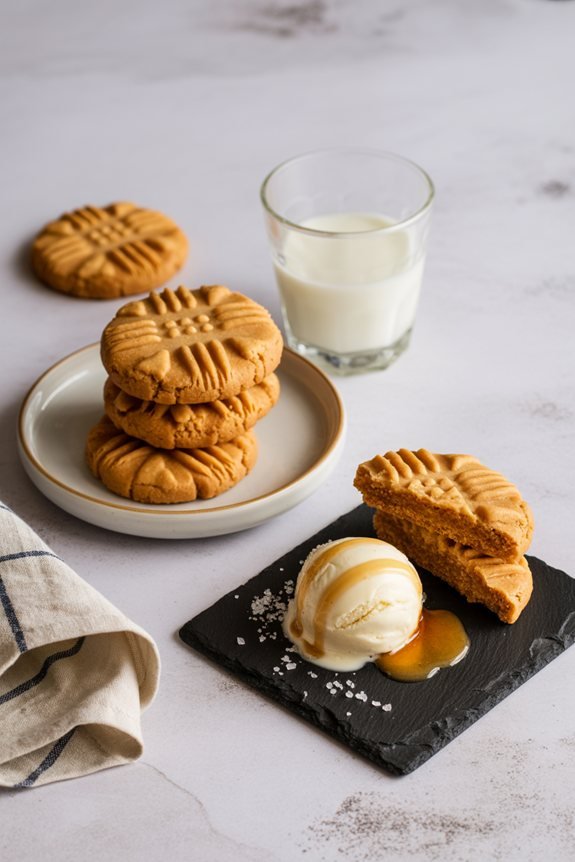 elevated peanut butter presentation