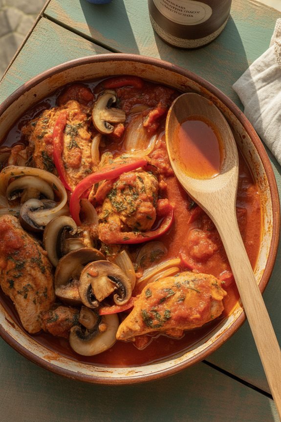 flavorful rustic chicken dish