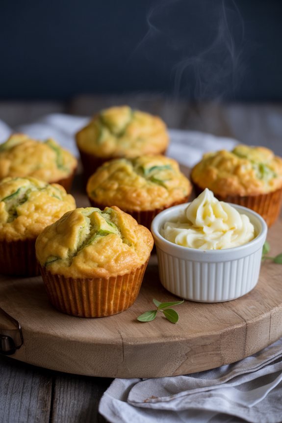 garden fresh muffin presentation tips