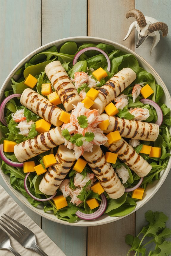 grilled hearts of palm