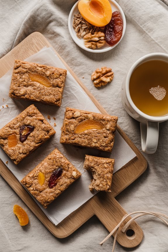 healthy fruity snack bars