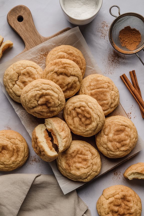healthy snickerdoodle cookie recipe