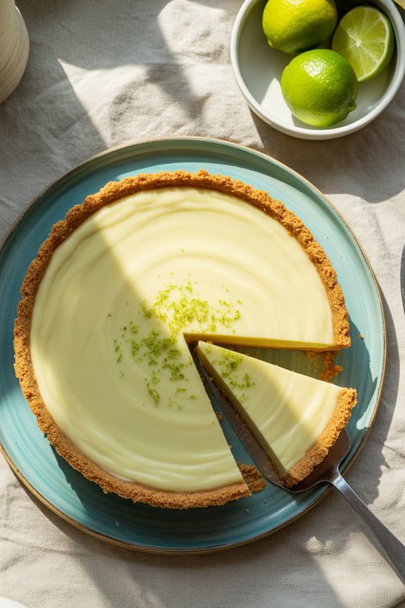 homemade key lime pie