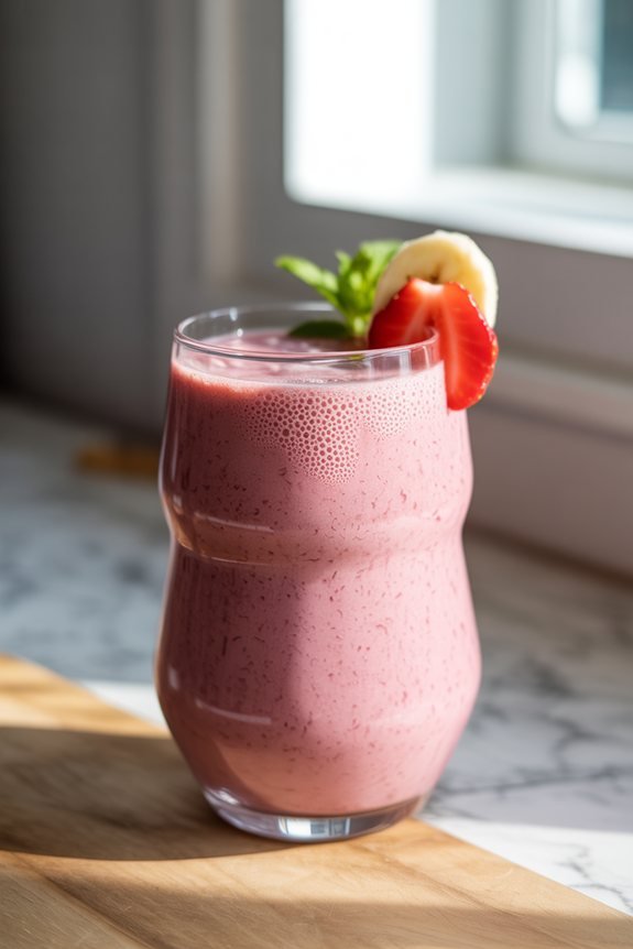 instagram worthy smoothie presentation