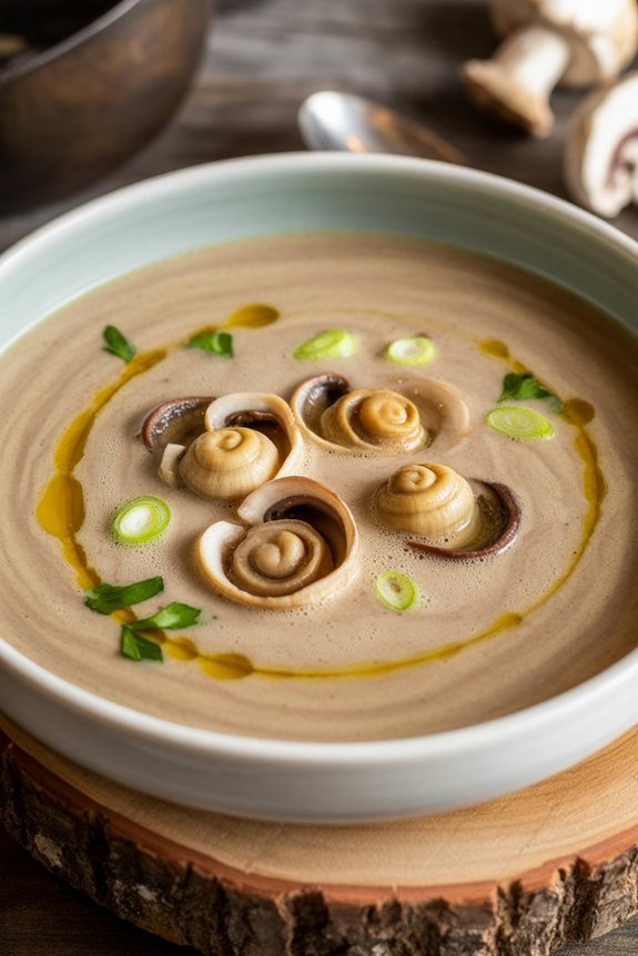 ladle drizzle garnish impress
