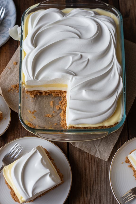 layered creamy dessert treat