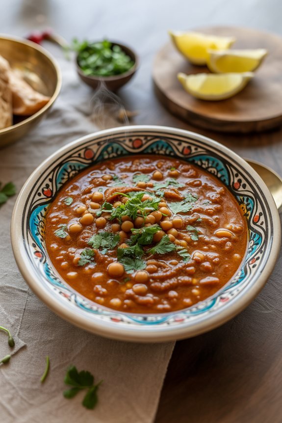 meatless moroccan harira soup