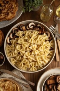 mediterranean meatless pasta dish