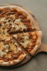 mushroom bolognese pizza recipe