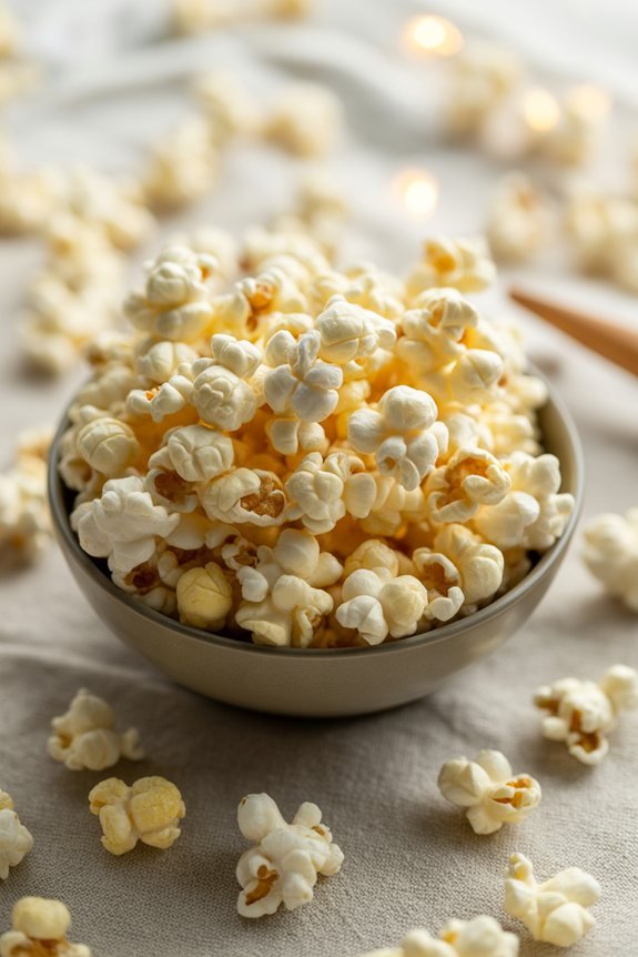 plating kettle corn stylishly