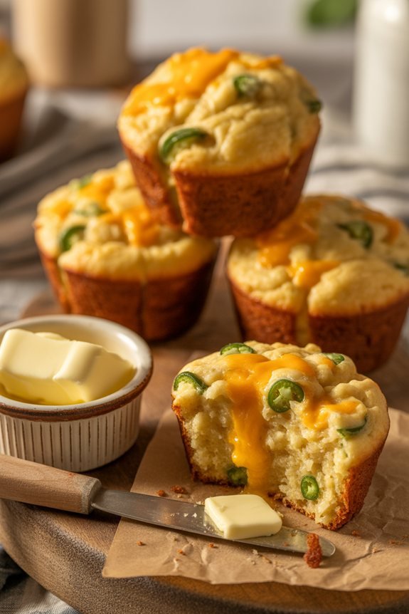 plating muffins with finesse