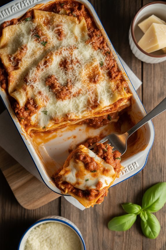 quick and easy lasagna