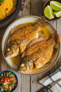 spice crusted honduran tilapia delight