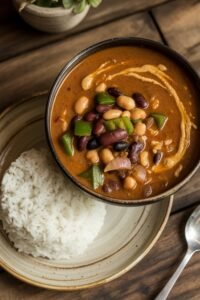spicy indonesian bean stew