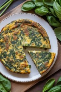 spinach herb frittata recipe