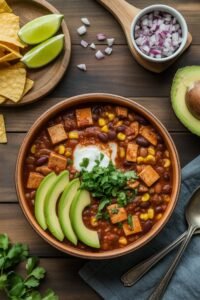 vegan chili for comfort