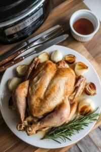 wine infused chicken slow cooker