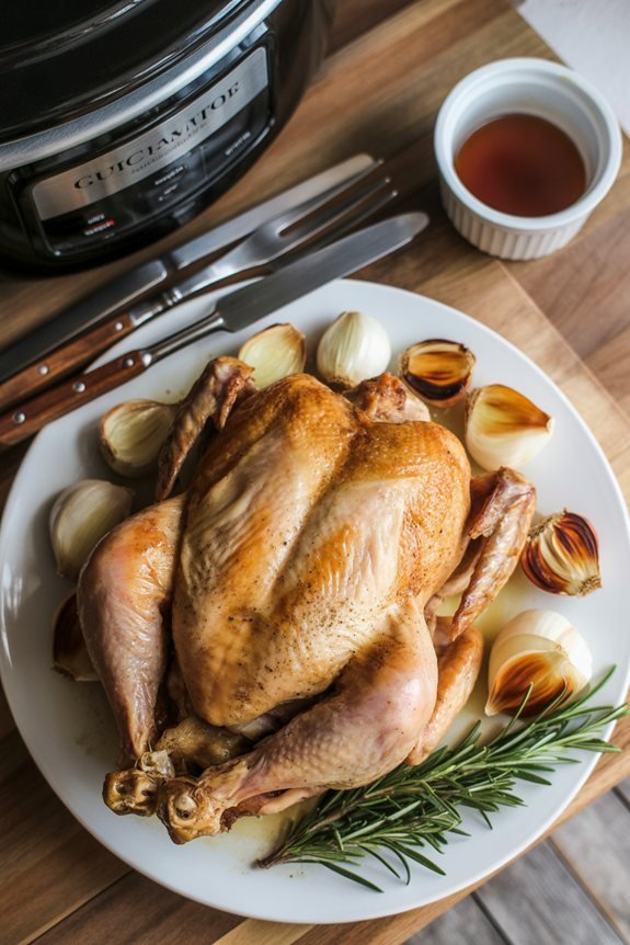 wine infused chicken slow cooker