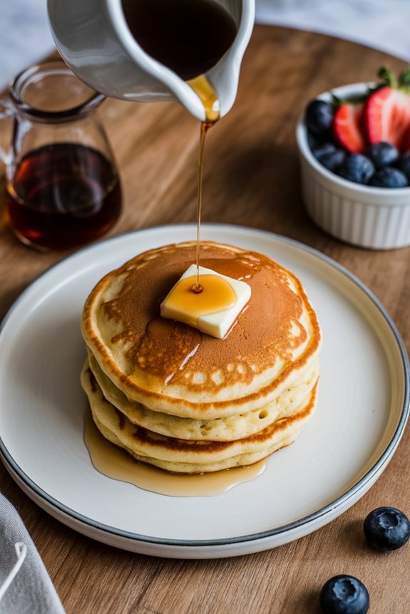 artful pancake presentation tips