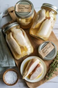 canning chicken breast at home