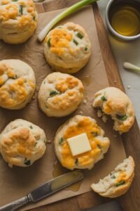 cheddar and green onion biscuits