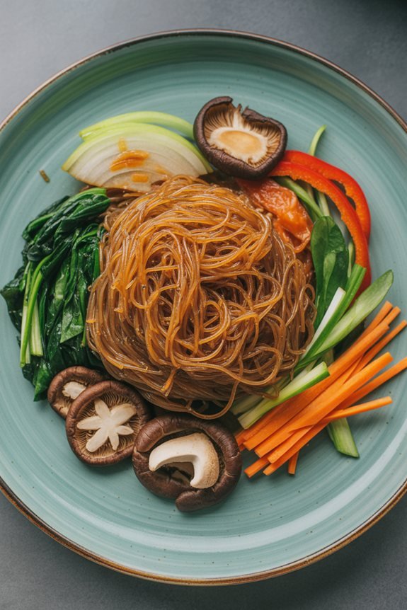 comforting korean noodle dish