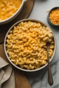 creamy stovetop macaroni cheese