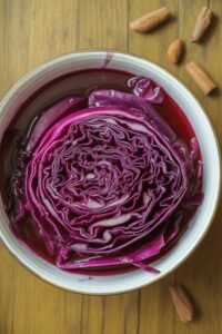 crisp flavorful red cabbage