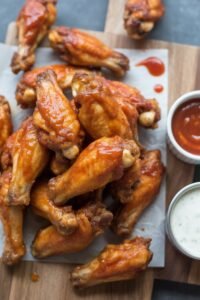 crispy juicy chicken wings